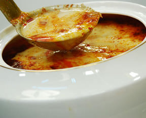 İftarda bir bardak su, bir kase çorba için