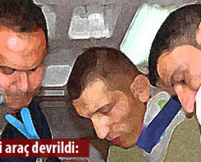 Askeri araç devrildi: 6 yaralı