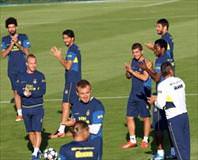 Şok pres çalışması yaptılar