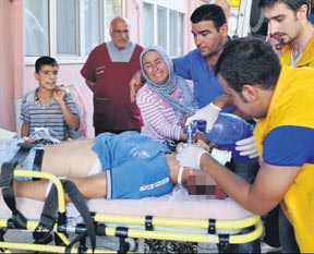 Kurşunlar sınırı aştı