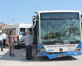 Otobüs faciası: 1 ölü, 4 yaralı