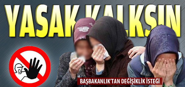 Başörtüsü yasağı kalksın!