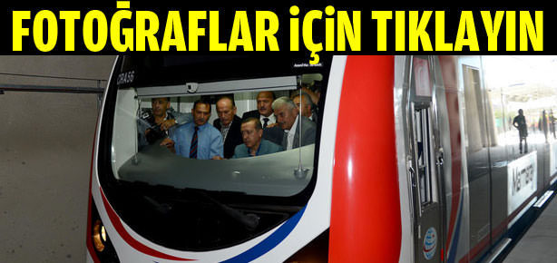Başbakan Marmaray'ın test sürüşünü gerçekleştirdi-2