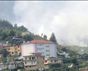 Amanoslar alev alev
