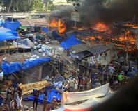 Darbeciler cesetleri yaktı