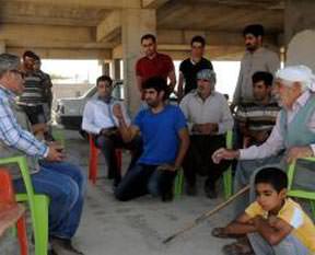 Köylüler yeşile dolandı