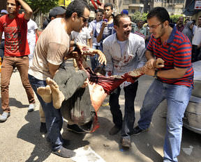 Mısır'da kanlı müdahale