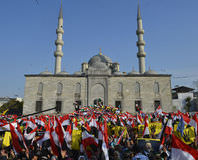 Eminönü’nde Mısır eylemi