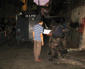 İstanbul'da terör operasyonu