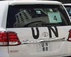 Suriye'de BM denetçilerine saldırı