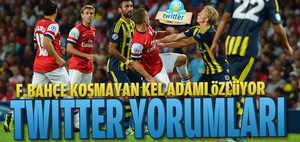 Arsenal - Fenerbahçe maçının Twitter yorumları