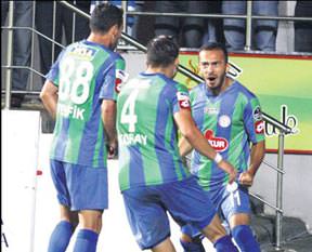 Çaykur Rizespor Erciyes'i devirdi