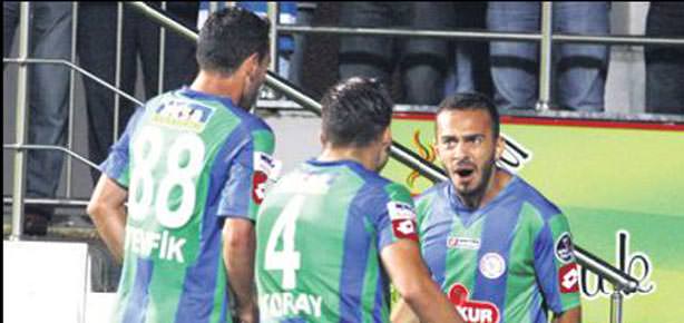 Çaykur Rizespor Erciyes'i devirdi