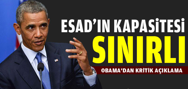 Obama'dan kritik açıklama