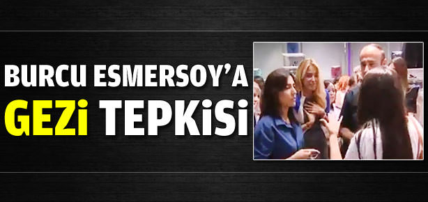 Burcu Esmersoy'a 'Gezi' tepkisi