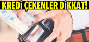 Kredi masrafını geri aldı