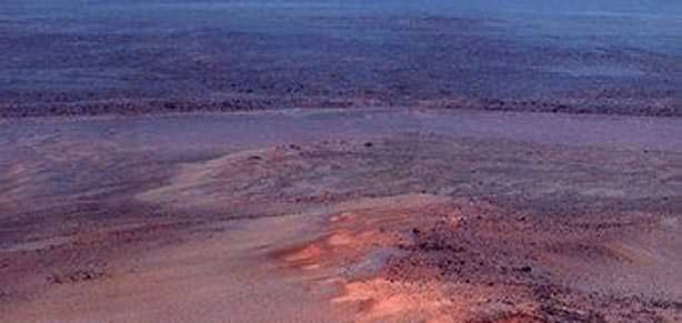 Mars'ta su var
