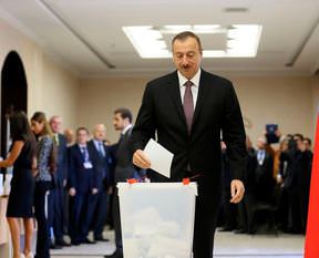 Aliyev yeniden cumhurbaşkanı