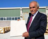 Burdur mermeri New York’a uçtu