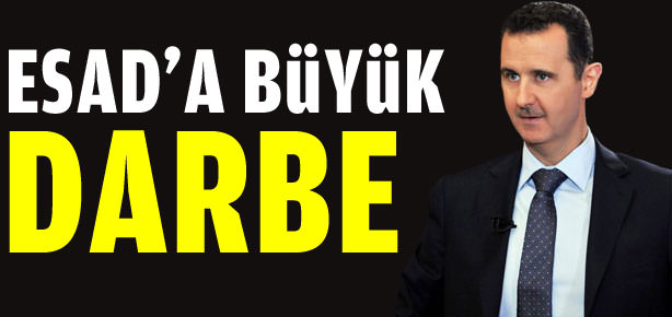 Esad'a büyük darbe