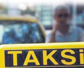 Gasp ettiği taksiye sahte plaka takıp çalıştı