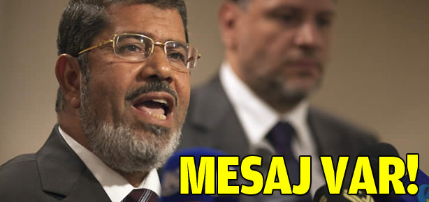 Mursi'den mesaj var