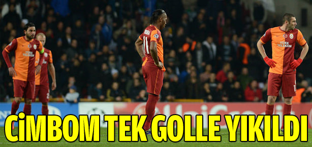 Cimbom tek golle yıkıldı!