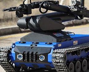 Aselsan'ın imha robotu şov yaptı