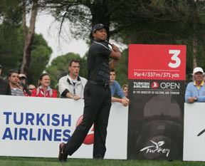 Antalya’da Tiger Woods fırtınası!