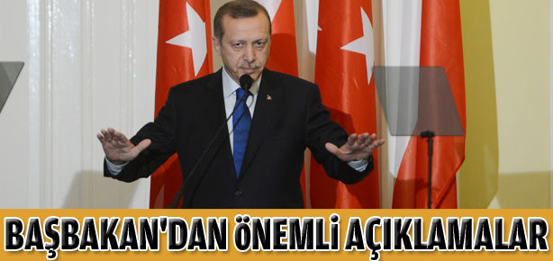 Başbakan’dan önemli açıklamalar