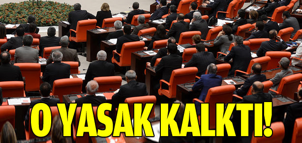 TBMM’de pantolon yasağı kalktı