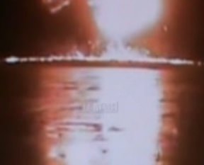 Rus uçağı yere böyle çakıldı