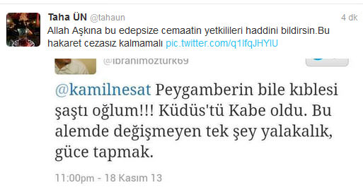 Zaman yazarı şok etti!-2