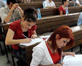 Üniversite giriş sınavına da ayar