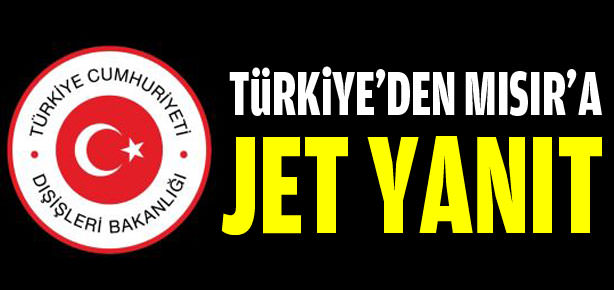 Türkiye’den Mısır’a misilleme