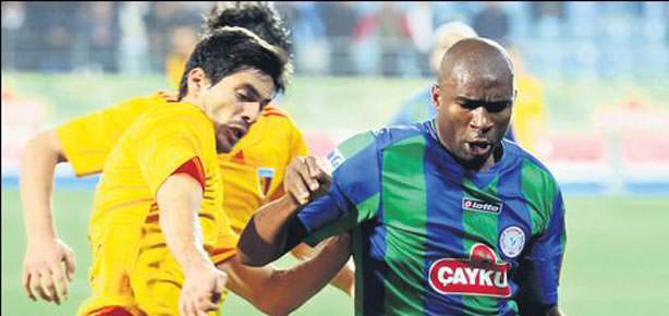 Kayserispor için lig Rize'de başladı!
