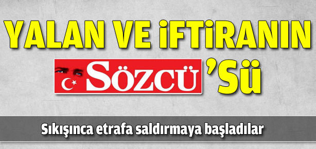 Sözcü’den kara oyun