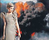 Düğün fuarına savaş teması