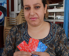Pastaneci kadına ek kart şoku