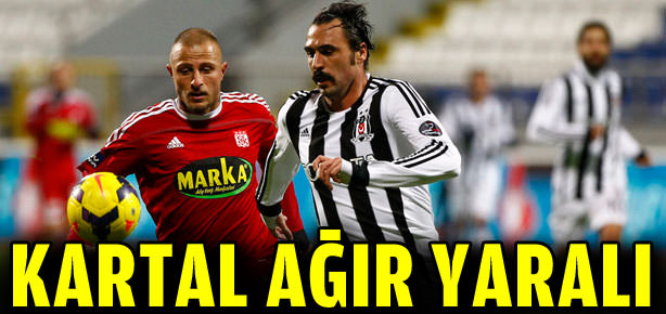 Beşiktaş Sivas engelini geçemedi
