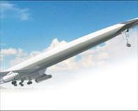 Sesten 5 kat hızlı yolcu uçağı