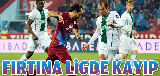 Fırtına ligde kayıp
