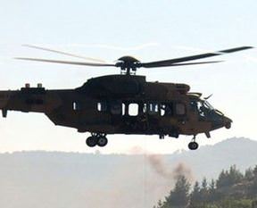 Bir askeri helikopter daha düştü!
