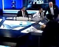 Canlı yayında Özel kavga