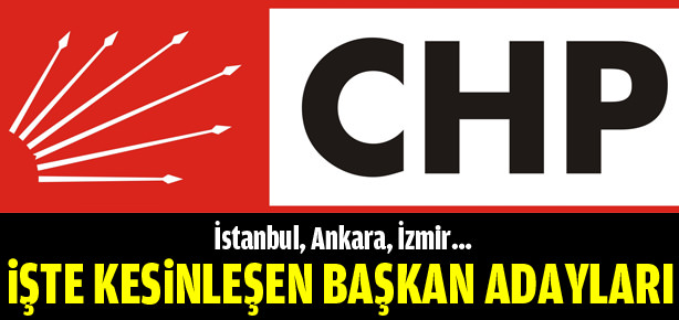 CHP’nin İstanbul adayı belli oldu