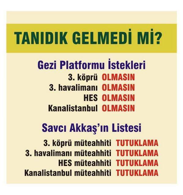 Savcı Akkaş'ın tutuklama listesi tanıdık gelmedi mi?