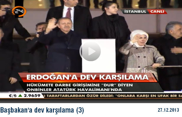 Başbakan'a dev karşılama-4