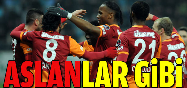 Galatasaray rahat kazandı!