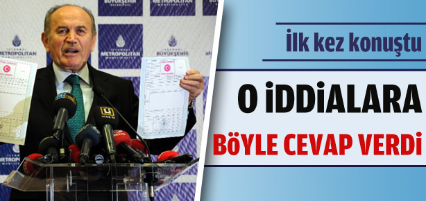 Topbaş tapuyu gösterdi