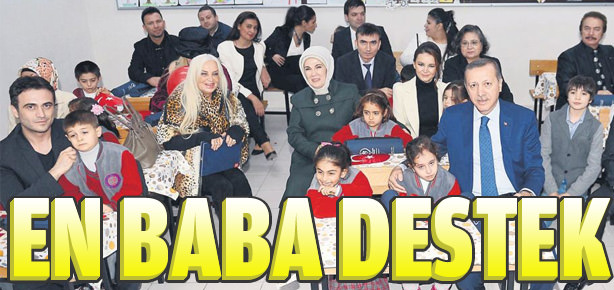 Eğitime baba destek